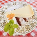 チーズケーキ(ドリプレ・ローズガーデン　カフェ )
