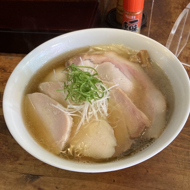 特製煮干しそば(中華そば しば田)