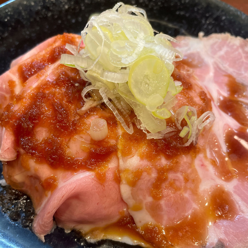 セットメニューのチャーシュー丼(世界が麺で満ちる時)