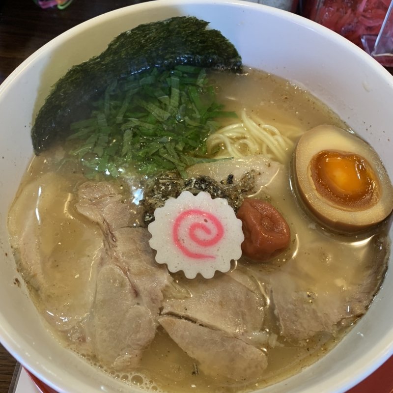 煮干しラーメン(中華そば 花京 天六店)