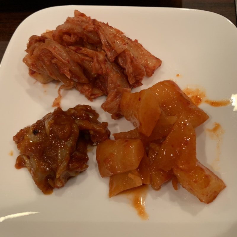 キムチ盛(中山亭 （チュウザンテイ）)