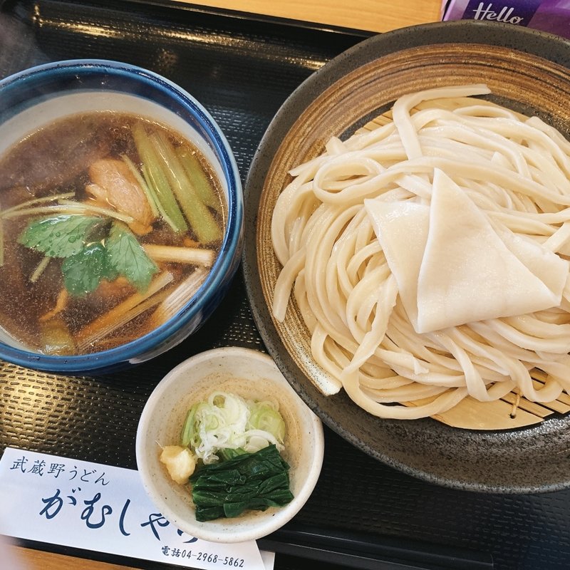 鴨汁うどん(がむしゃら )