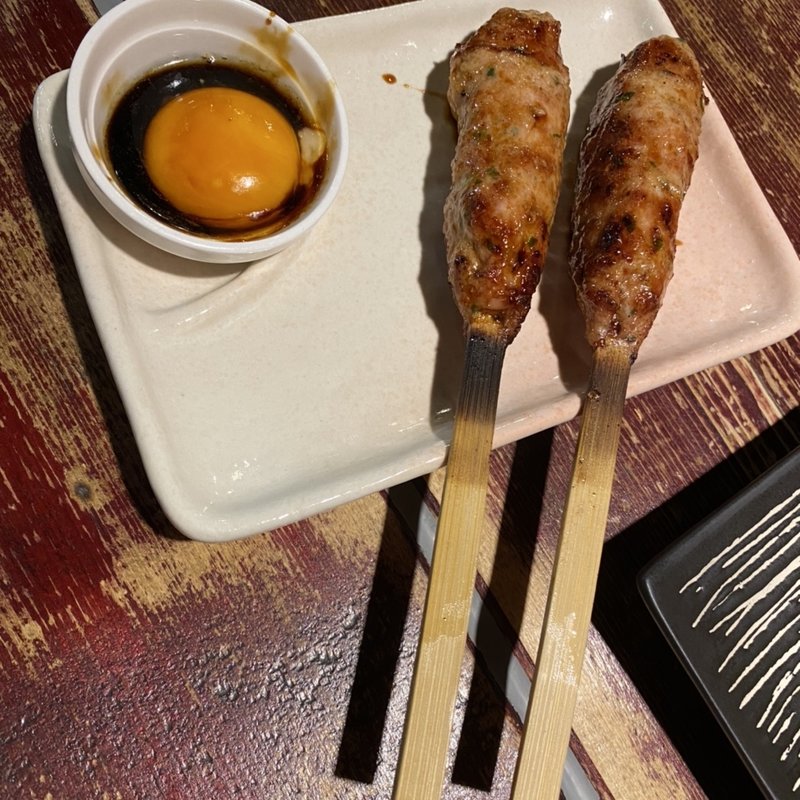 月見つくね(炭おやじ)