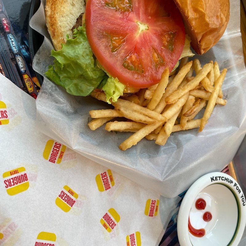 チーズバーガーセット(BURGERS TOKYO バーガーズトウキョウ)