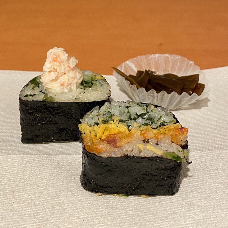 天巻きお試しセット(ずわい蟹の天巻き、桜海老の天巻き)(てんとてん)