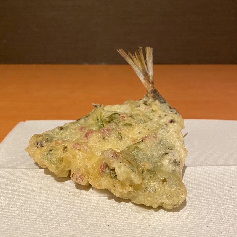 長崎県産あじ梅大葉天(てんとてん)