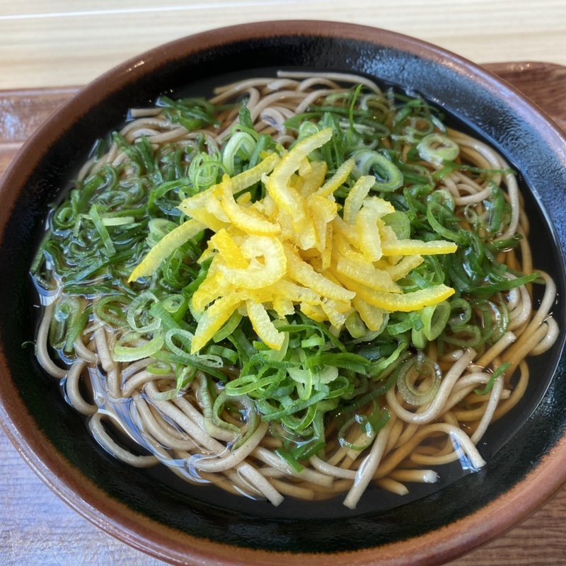 ゆずねぎそば（並盛）(天つるり （pasar幕張（下り線））)