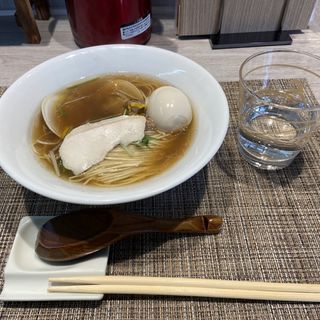 地蛤中華蕎麦(醤油)(LOKAHi)