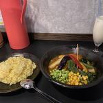 彩り野菜15種+チキンレグ