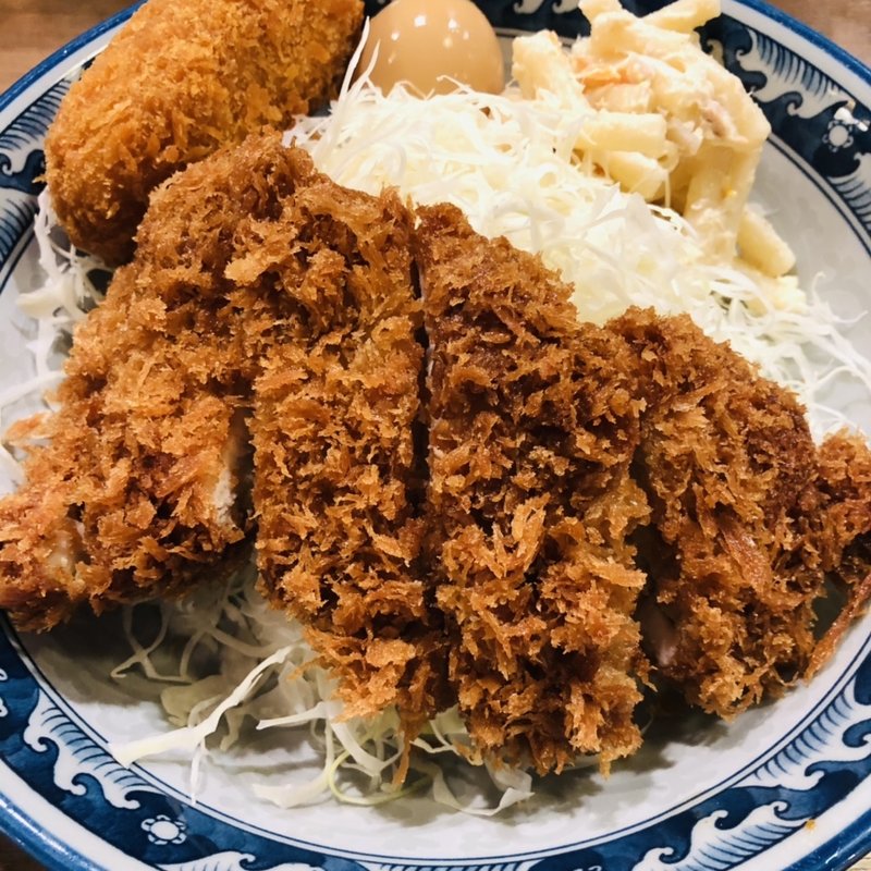 チキンカツ定食(とんかつ はしや 馬喰町店)