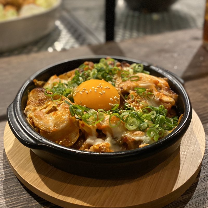 豚キムチーズ(キッチン アバウト 3号店)