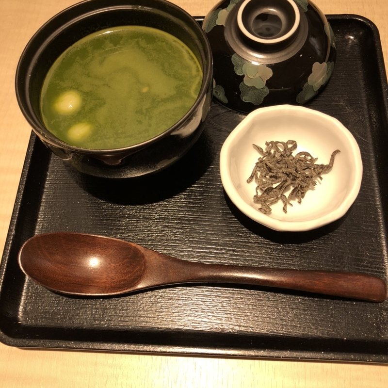 抹茶ぜんざい(エスタシオンカフェ 京都 （ESTACION　CAFE京都）)