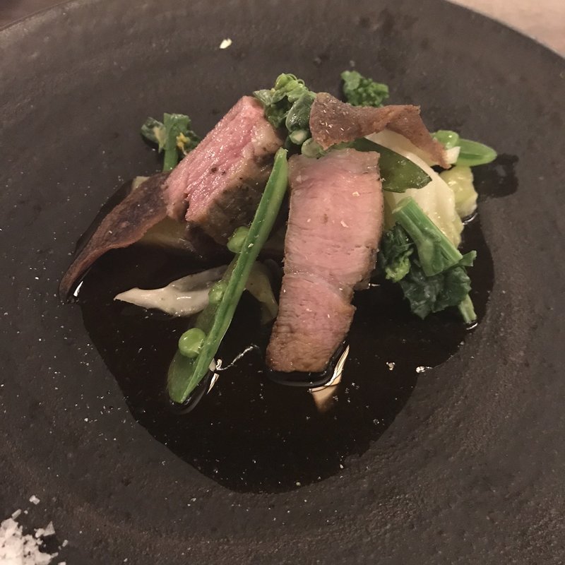 蝦夷鹿のロースト(Hiroya)