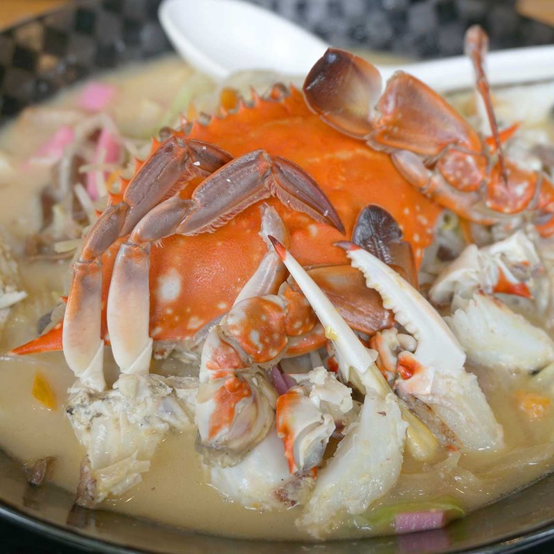 特製かにちゃんぽん(お食事処 海望)