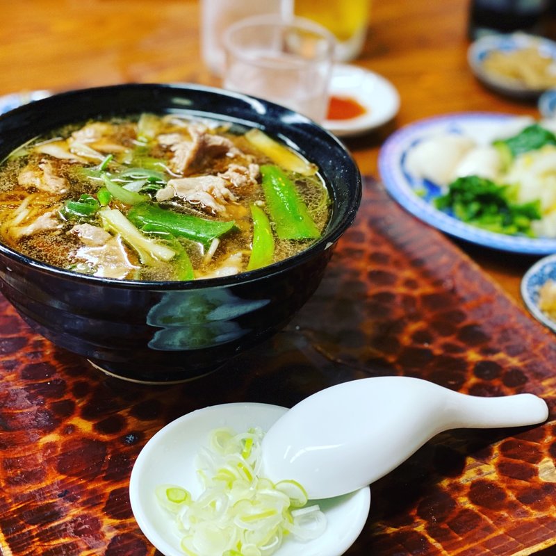 鴨南蛮そば(砂場総本家 （すなばそうほんけ）)