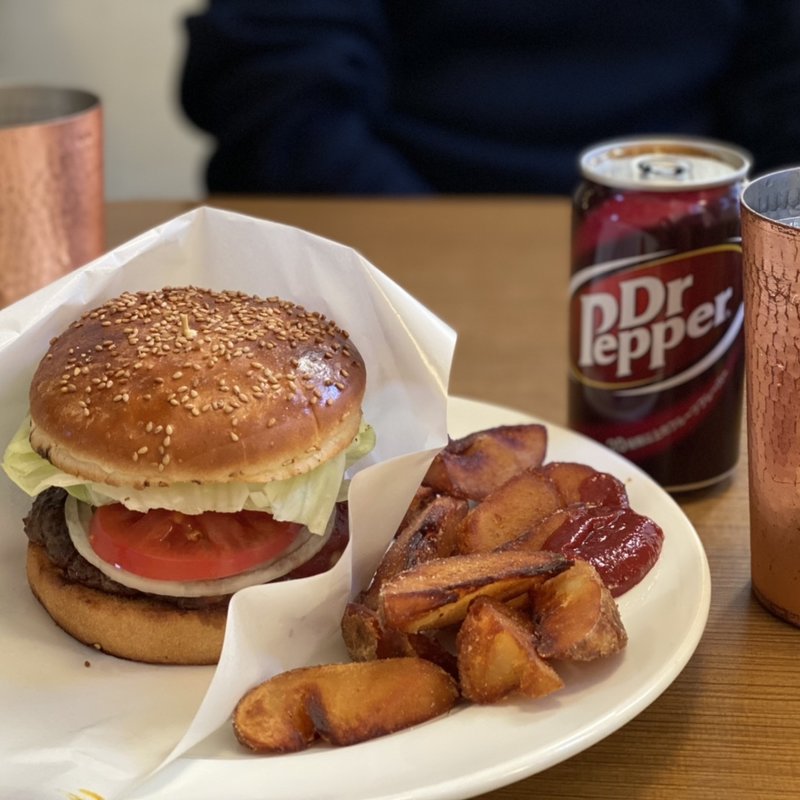 ハンバーガー(ベーカーバウンス)