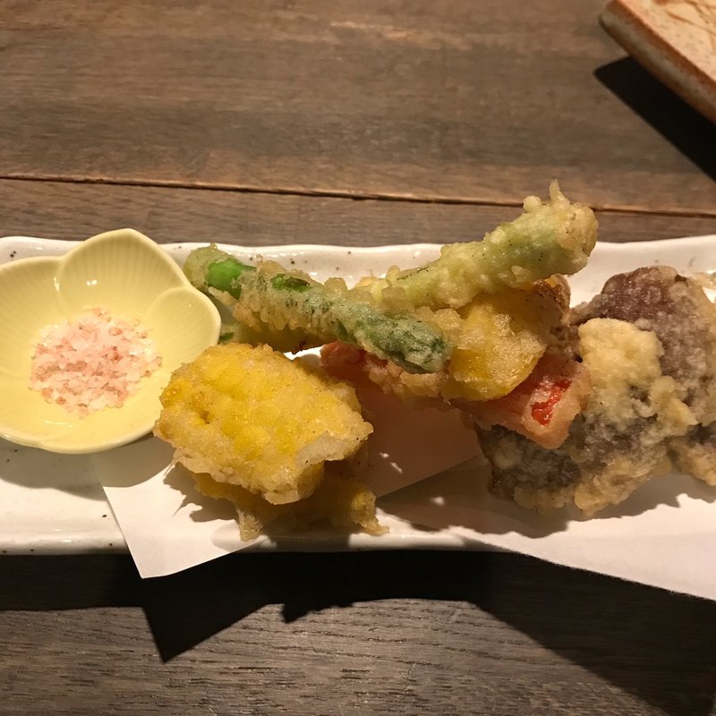 てんぷら盛り合わせ(本気食聡咲)