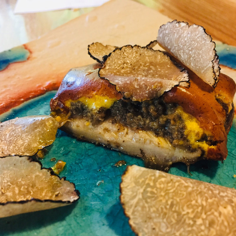 お化け椎茸のステーキ(ラ・ショミエル )