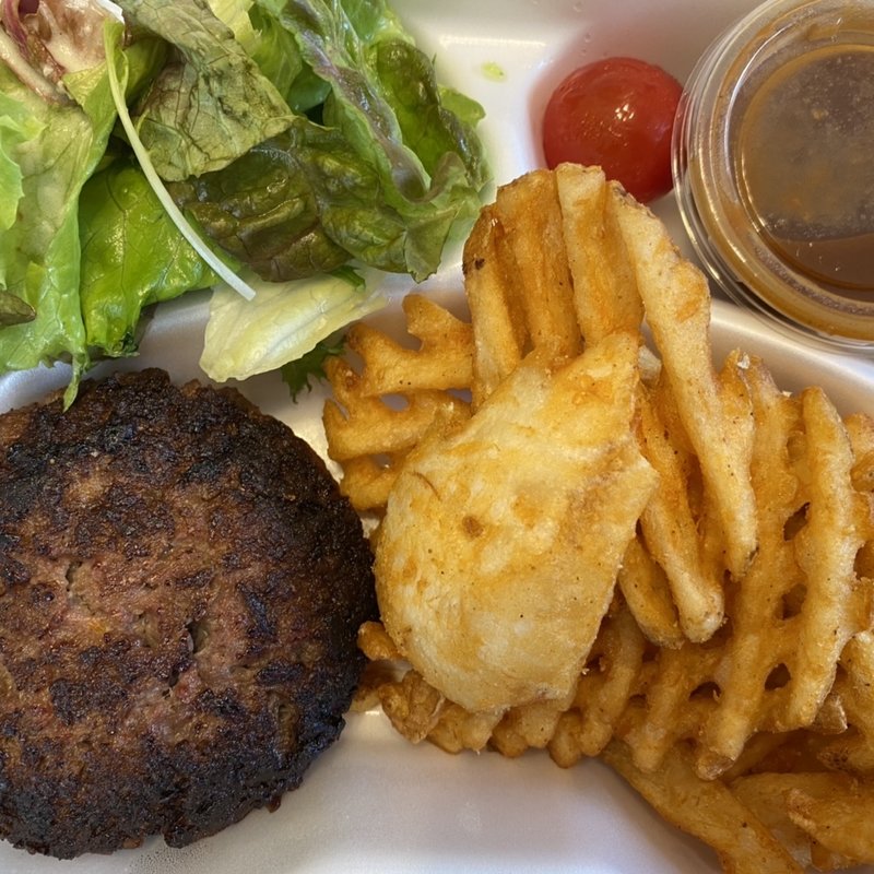 和牛ハンバーグ(GRILL&DINING用賀倶楽部)