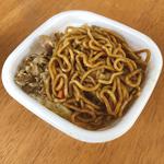 焼きそば牛丼