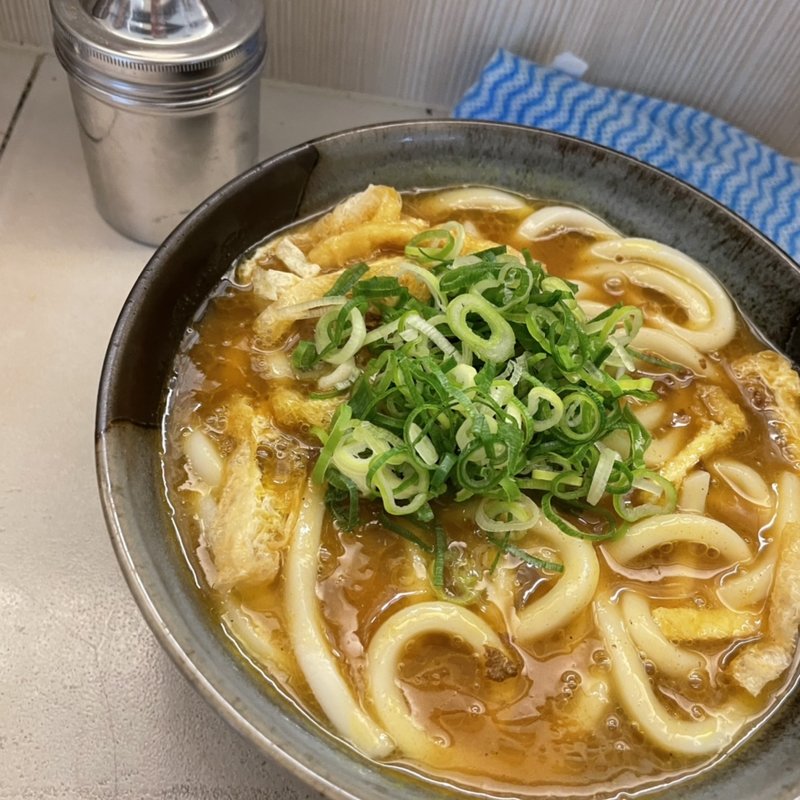 カレーうどん(都そば 天王寺店 （みやこそば）)