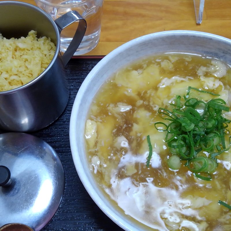 卵とじうどん(蓮)