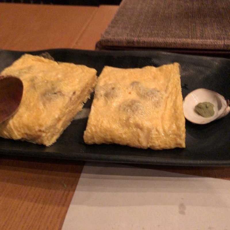 はまぐりの出汁巻き(はまぐり庵)