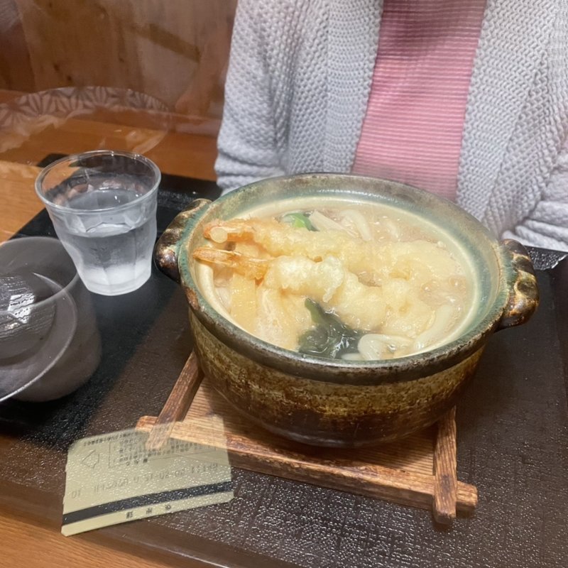 鍋焼きうどん(さぬき志度)