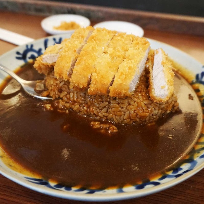 かつカレー(博多とんかつ あんず食堂 博多店)