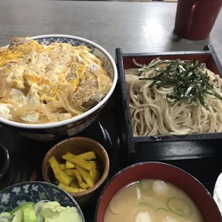 カツ丼セット(やぶ忠丸山台店)