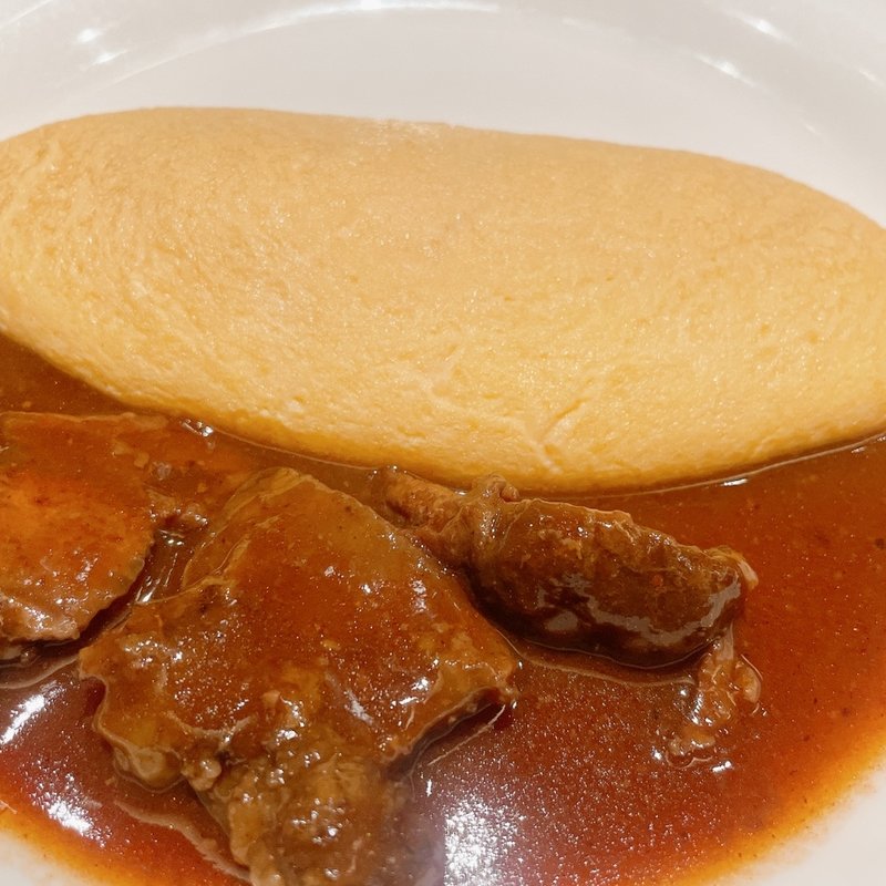 ビーフシチュー・オムレツ(Ｌ'Ａｍｉ)