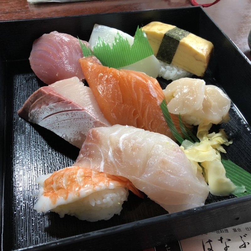 上にぎり8貫(はなぶさ)