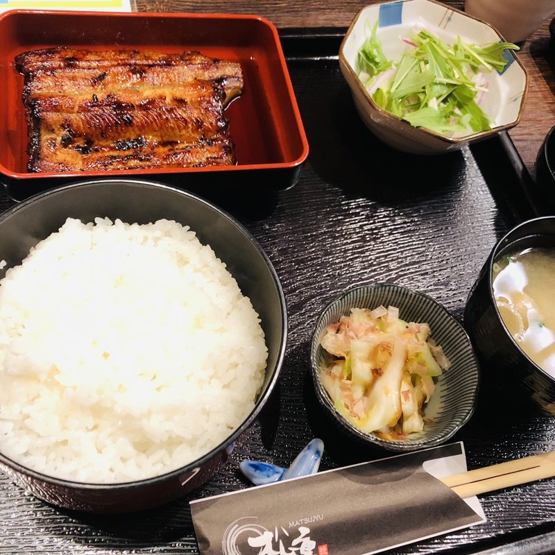 蒲焼定食(うなぎの松重 )