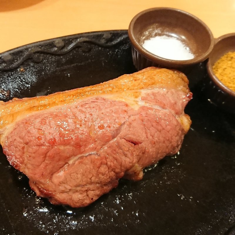 ラムのランプステーキ(サイゼリヤ センター北駅前店)