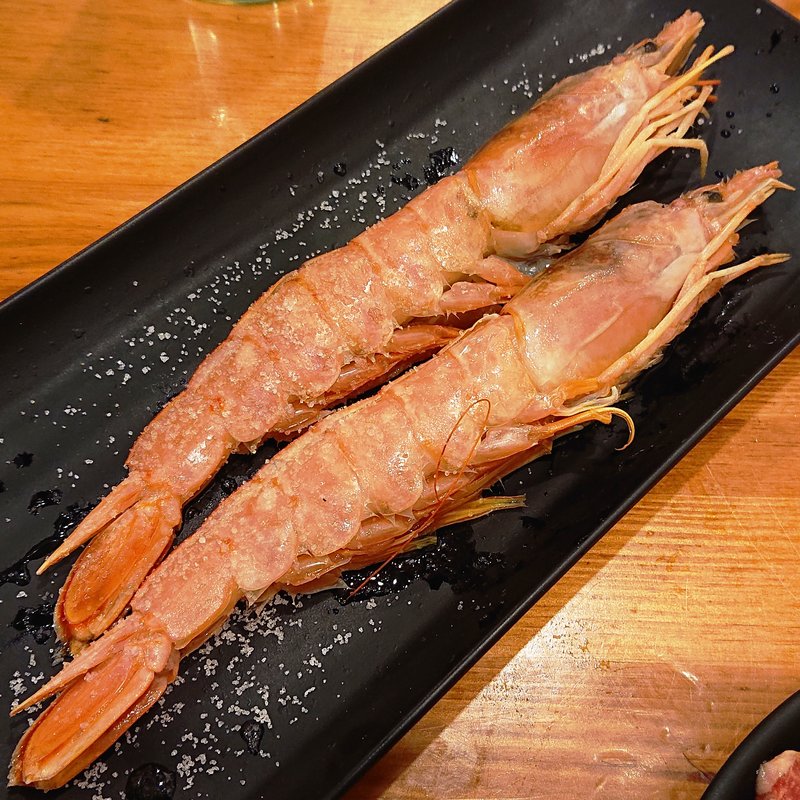 有頭海老(七輪焼肉 安安 鹿島田店)