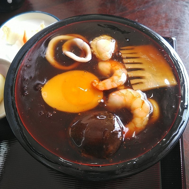 海鮮あんかけうどん(くいもんや くら丸)