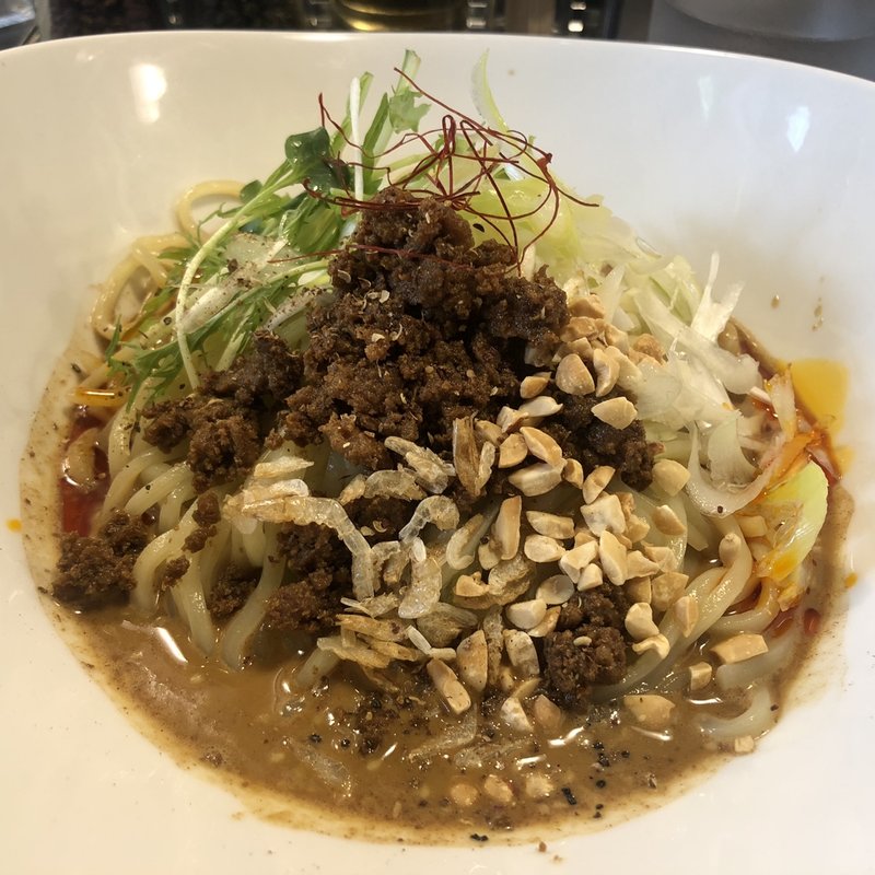 汁なし坦々麺(香氣 四川麺条)