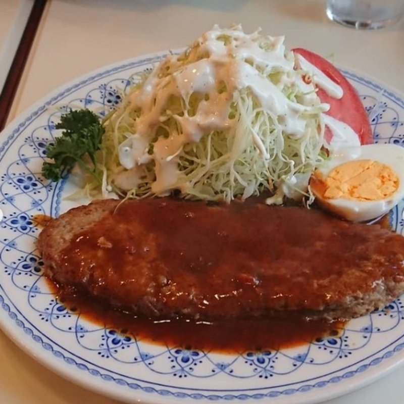 ハンバーグ(コーヒー＆ワイン パンデュール)