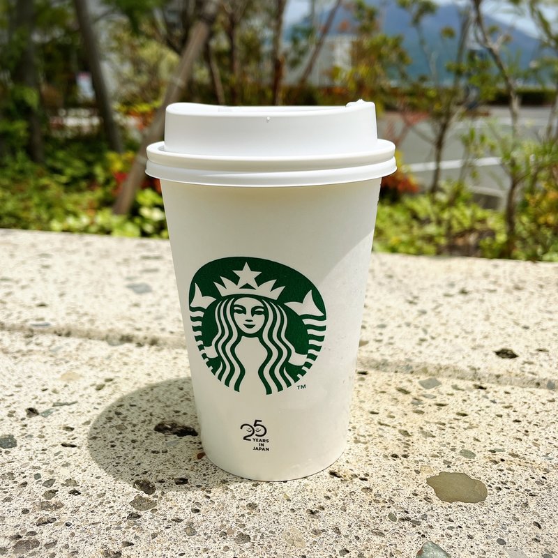 スターバックス ラテ(スターバックスコーヒー 鹿児島仙巌園店)の
