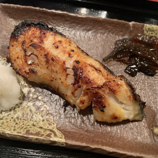 銀鱈の西京焼き定食(旬菜魚 いなだ)