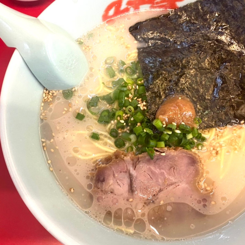 朝ラーメン 1.5玉(ラーメン山岡家 南2条店)