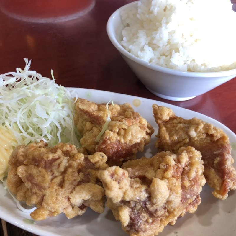 唐揚げ定食(バリバリジョニー 竜王店 )