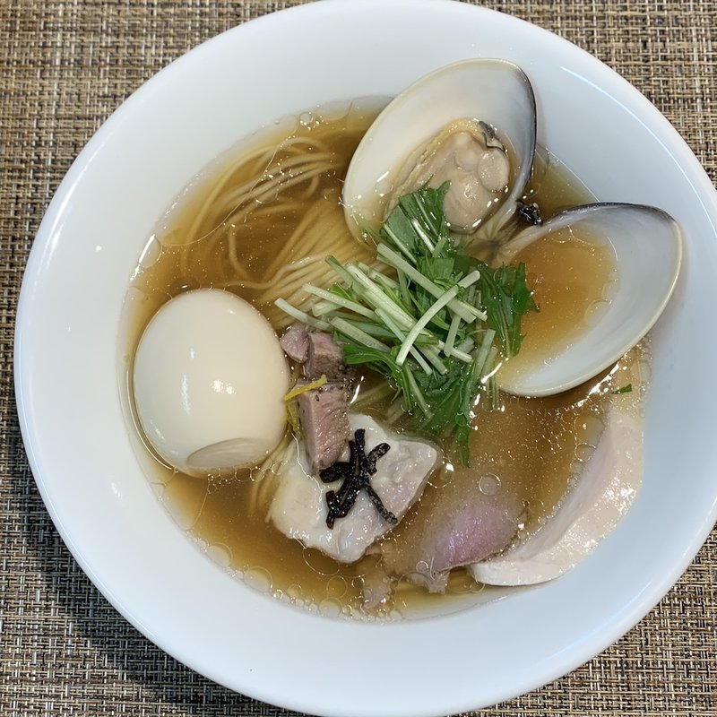 特製地蛤 中華蕎麦 醤油(ロカヒ)
