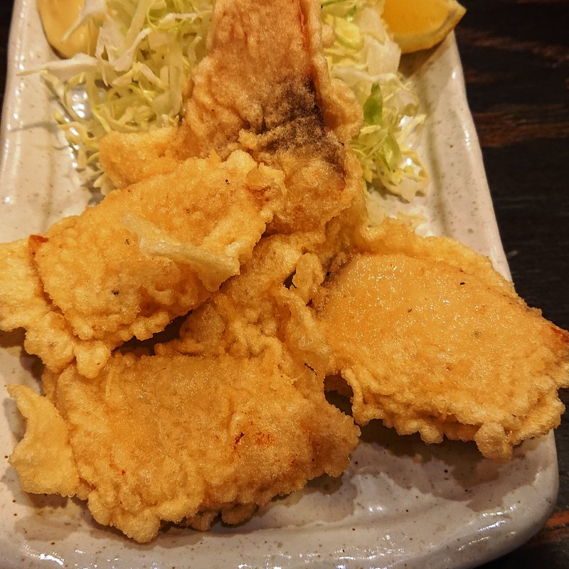 まぐろの唐揚げ(まぐろ料理 まんや)