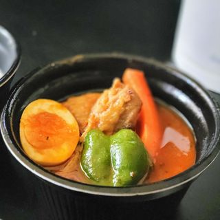 スープカレー チキン(カレーワールド 月寒店)
