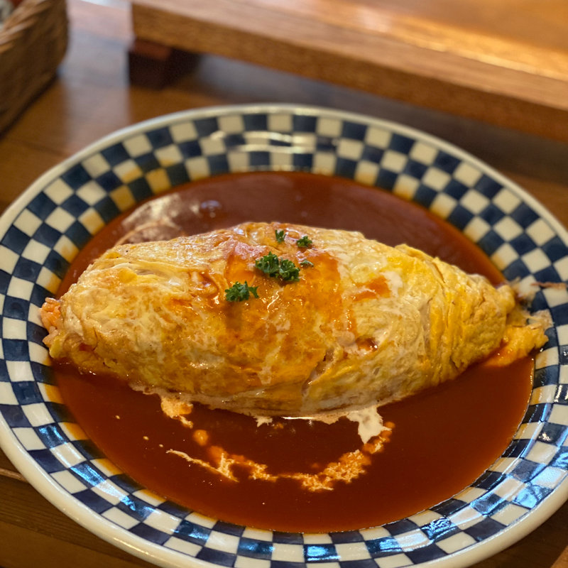 オムライス(あおぞら珈琲店)