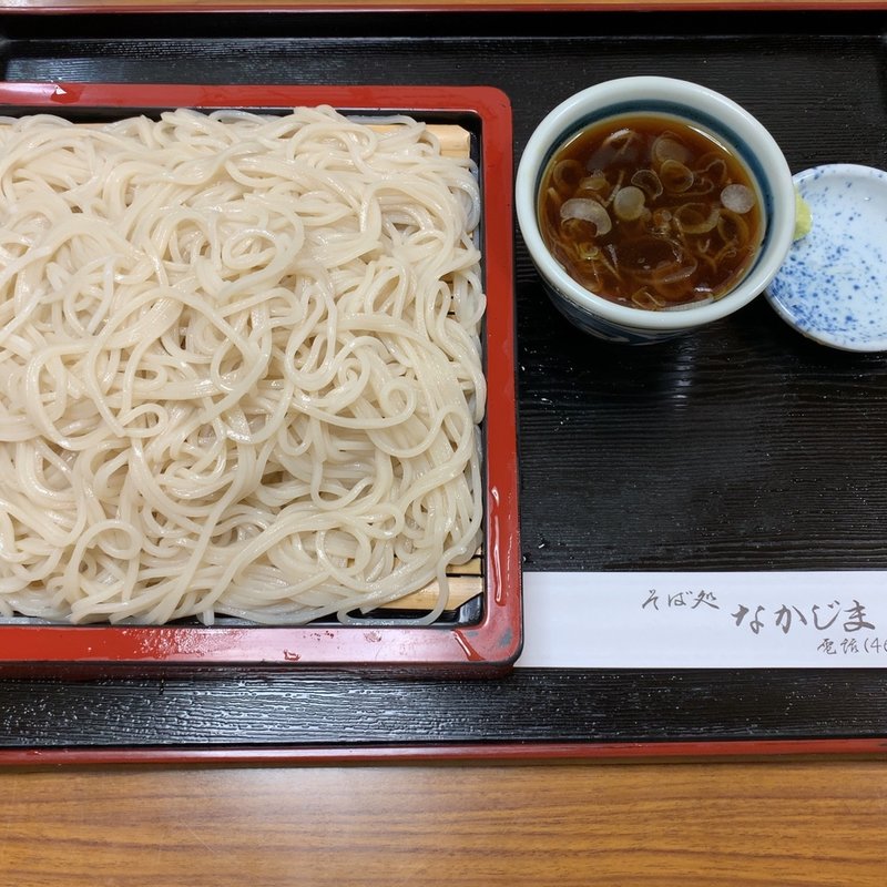 盛りそば　大盛(なかじま)