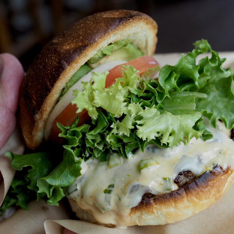 ハンバーガーセット(コパン・コピーヌ)