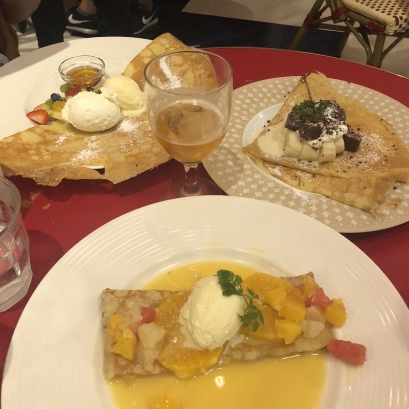 クレープセット(クレープリー・スタンド　シャンデレール天王寺 )