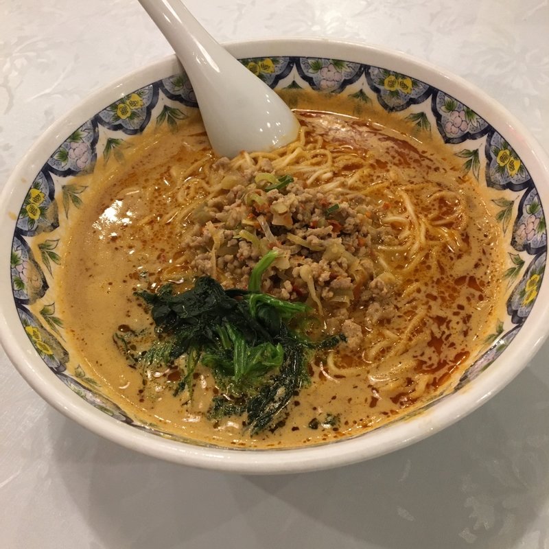 坦々麺(中国ラーメン揚州商人綱島店)